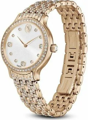 Image de Swarovski Imber Uhr, Schweizer Produktion, Metallarmband, Roséfarben, Roségoldfarbenes Finish IMBER W:MB PRO/WHT/PRO 5713883 9009657138839