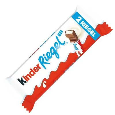 Produktbild von Kinder 4008400224022, 42 g, Milchschokolade, 2 Stück(e), Gluten, 566 kcal, 2360 kJ