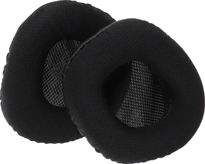 Produktbild von vhbw Ohrpolster kompatibel mit Corsair Void PRO RGB Kopfhörer Headset, Kunststoff Schwarz