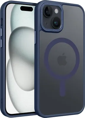 Obrázok produktu pre Puzdro na mobilný telefón pre iPhone 15 Puzdro MagSafe kompatibilné s kovovým rámom fotoaparátu Magnetové puzdro TPU ochrana okrajov
