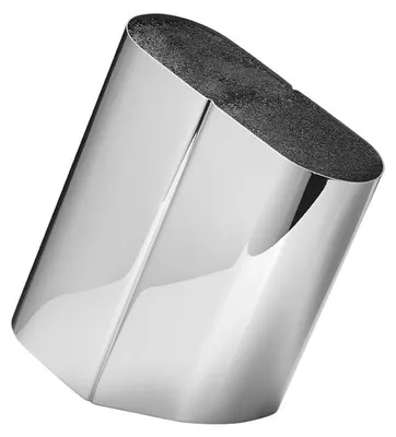 Produktbild von Georg Jensen - ALFREDO Messerblock, silber