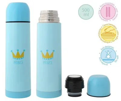 Produktbild von Kiokids Thermosflasche 500 ml Blau Prince