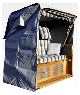 Produktbild von Schutzhülle für Strandkorb, grau, 2,5 Sitzer, 140 cm XL