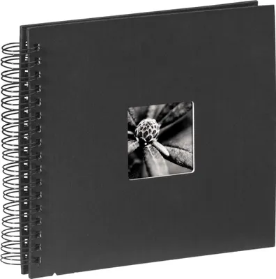 Produktbild von Hama  Fine Art  Spiral schwarz 28x24 50 schwarze Seiten   90145