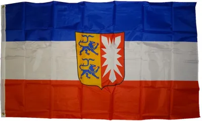 Image de Drapeau Schleswig-Holstein 90 x 150 cm drapeau avec 2 oeillets 100g/m² poids du tissu hiss flag