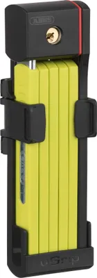 Immagine prodotto di ABUS Bordo uGrip 5700K SH serratura pieghevole con staffa - Serratura per bicicletta con barre spesse 5 mm - Livello di sicurezza ABUS 7 - 80 cm - Verde chiaro