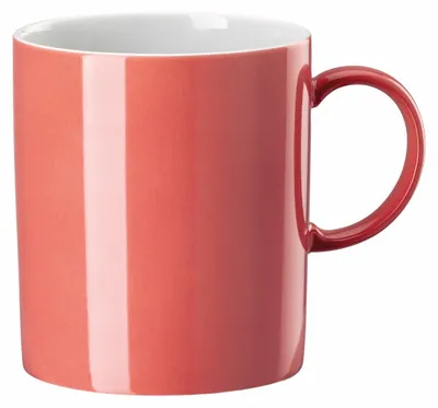 Imagen del producto de Thomas Becher mit Henkel Sunny Day Soft Red Porzellan Rot  10850-408601-15505