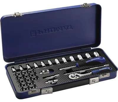 Produktbild von Steckschlssel-Satz 36-teilig 1/4 Schlsselweiten 4-14 mm Anzahl Zhne 20 6-Kant