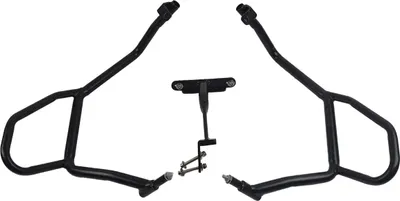 Image de Arceaux de protection moteur supérieurs et inférieurs noirs Coocase pour BMW R 1250 GS
