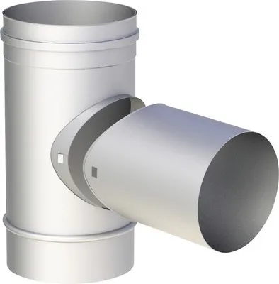 Produktbild von Jeremias EW-FU T-Klix Anschluss 90° Ø120mm