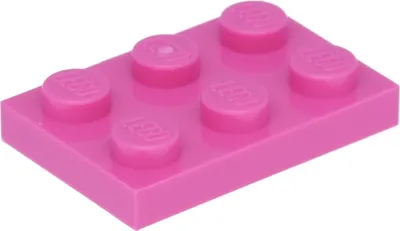 Produktbild von Lego® 2x3 Platten 3021 - 1 Stück Dunkles Pink