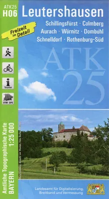 Produktbild von Leutershausen 1:25 000