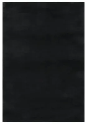 Produktbild von vidaXL Shaggy-Teppich Schwarz 240x305 cm Polyester