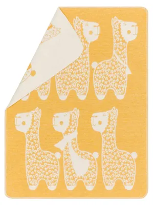 Produktbild von Babydecke Alpaka 70 x 90 cm - Senf - von David Fussenegger