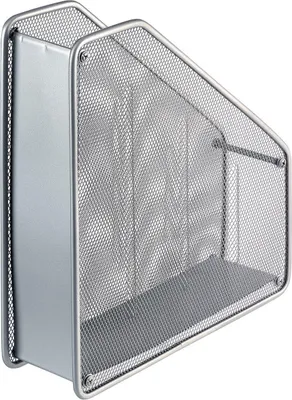 Produktbild von Stehsammler Mesh A4 Metall silber Packung mit 12 Stück