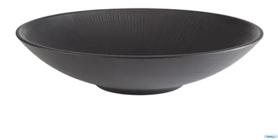 Produktbild von APS-Germany NERO, Servierschüssel, Melamin, Schwarz, Rund, 2,2 l, 30 cm