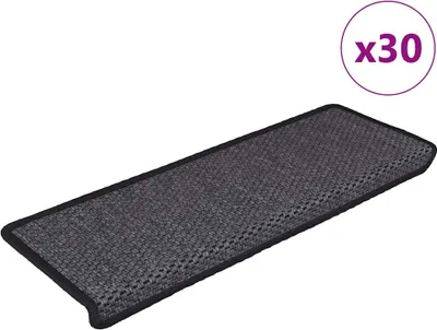 Produktbild von Stufenmatten Selbstklebend Sisal-Optik 30Stk. 65x21x4cm