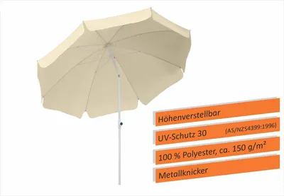 Immagine prodotto di Ombrellone Schneider IBIZA 200/8 naturale 680-02