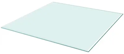 Obrázek produktu pro Čtvercová deska stolu z tvrzeného skla, rozměry 80 x 80 cm