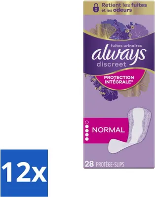 Immagine prodotto di Always - Salvaslip - Lungo - Protezione - 28 salvaslip - Confezione risparmio - 12 pezzi