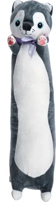 Produktbild von Körperkissen Kinder Kuscheltier Langer Plüschhund 75 cm Seitenschläferkissen Body Pillow für Babys Kleinkinder ab 0+ Jahren 24714
