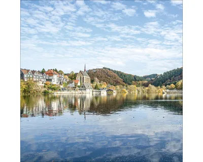 Produktbild von Glasbild Wuppertal Beyenburg II 20x20 cm