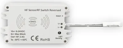 Produktbild von ISOLED Sys-Pro Funk HF-Bewegungsmelder MiniAMP mit invertierter Funktion für UV-C, 9-24V