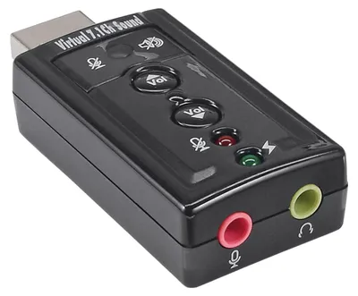 Image de Carte son USB avec son surround virtuel 7.1