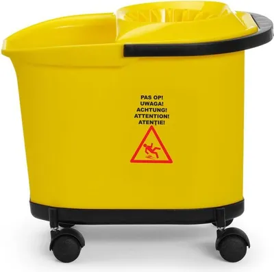 Produktbild von Wischeimer, HENDI, 16L, Gelb, 405x296x(H)340mm
