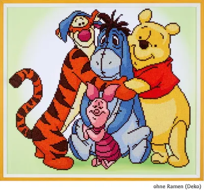 Zdjęcie produktu dla Wycofany z produkcji model Vervaco diamond painting pack Disney Winnie & Friends