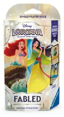 Obrázek produktu pro Lorcana Fabled: Starter Deck: Amber & Sapphire