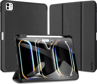 Zdjęcie produktu dla DUX DUCIS etui DOMO składane z miejscem na rysik do iPad Pro 11 (2024) czarne