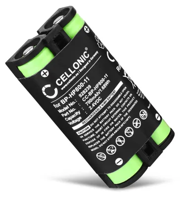 Image de CELLONIC 1x Batterie pour Casque micro Compatible avec Sony MDR-RF995, MDR-RF995RK, WH-RF400, BP-HP800-11 - (700mAh, 2.4V)
