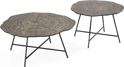 Productafbeelding van Salontafels Koffietafels Bijzettafels Design Woonkamer Tafels 3-delig