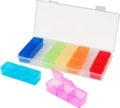 Produktbild von Famanu Tablettenbox 7 Tage - Praktisch und übersichtlich