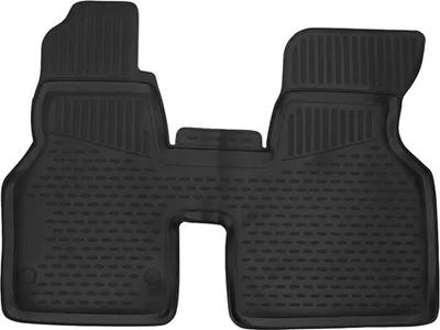 Zdjęcie produktu dla 1990-2003 VW Transporter T4 dywaniki podłogowe TPE czarne 2 szt