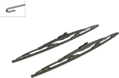 Zdjęcie produktu dla Pióro Wycieraczki Twin Podwójne 530/530Mm Vw New Beatle