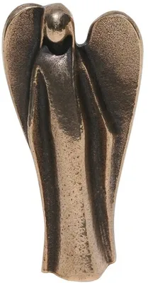 Produktbild von Engel Bronzefigur 7,5 cm Schutzengel Engelfigur
