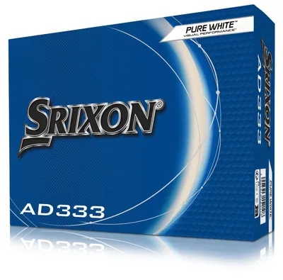 Produktbild von Srixon AD333 Golfball | Pure White I 12 Bälle/ 1 Dz.