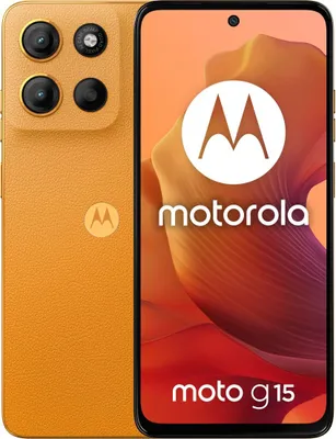 Produktbild von Motorola moto g15, 17,1 cm (6.72"), 4 GB, 128 GB, 50 MP, Android 15, Orange