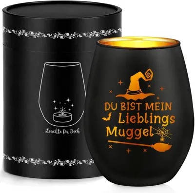 Obrázek produktu pro Tato skleněná lucerna "Muggel" je můj oblíbený dárek pro ženy, Harry