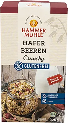 Produktbild von Hammermühle Hafer Beeren Crunchy glutenfrei 325g