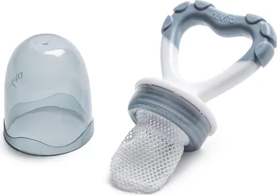Produktbild von Nuvita 1417 - Baby Füttern und Zahnfleischmassage 2 in 1 - Flavorillo - Blau