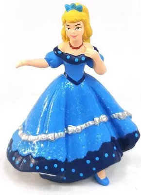 Obrázek produktu pro C - Figurka Princezna v modrých šatech 9 cm