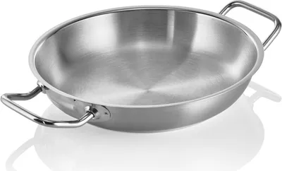 Produktbild von Pfanne mit 2 Griffen Cookware 21, Ø 24 cm, Höhe 5 cm, Chromnickelstahl 18/10