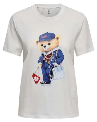 Produktbild von Only Damen T-Shirt Beige 510214 : Größe - M Größe: M