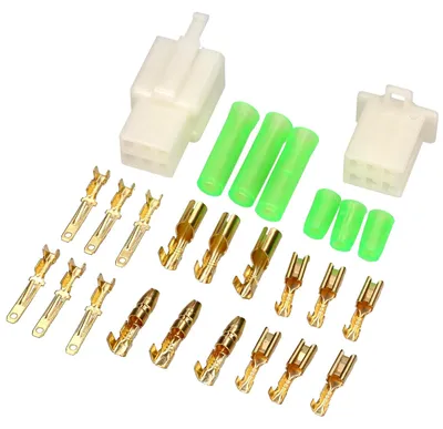 Produktbild von windmeile | JST Stecker für die Gegenseite des Controllers, Ersatz Stecker für Kabelkürzung,  E-Bike, Elektro Fahrrad, Pedelec