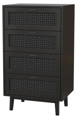 Produktbild von Kommode, großzügiger Stauraum, stilvolles Design, Schwarz