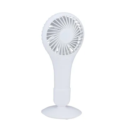 Produktbild von Handventilator mit Standfuß, Batteriebetrieben oder USB-C Tragbarer Mini Ventilator Lüfter