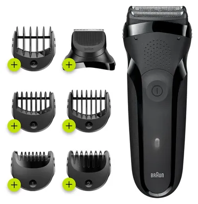 Immagine prodotto di Rasoio elettrico ricaricabile Braun 300BT